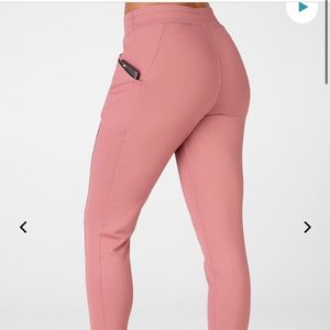 Fabletics pink joggers